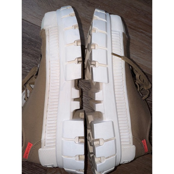 Palladium Women's Revolt Lo TX platform sneakers olive green size 11 - Picture 5 of 12